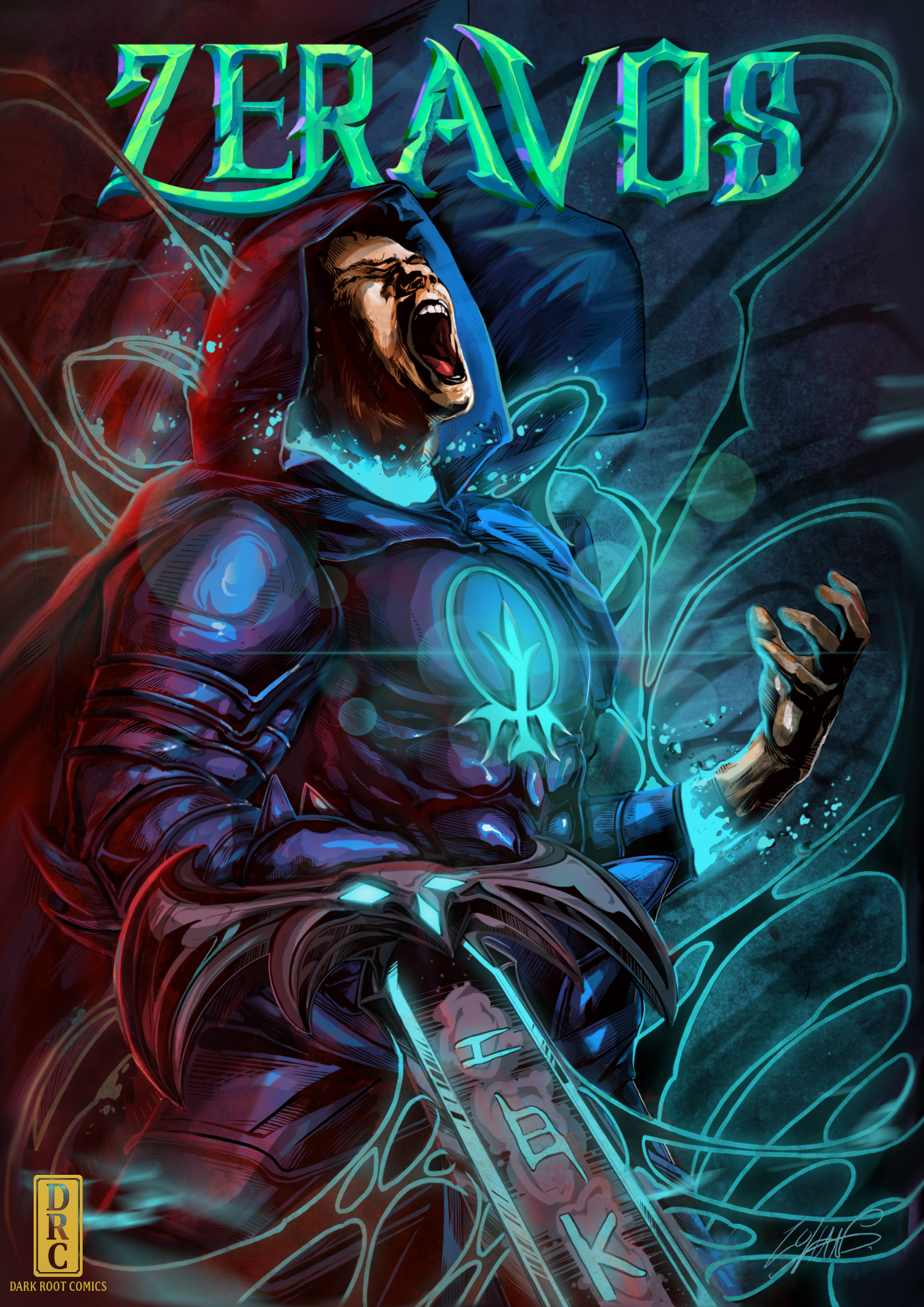 Zeravos Issue #1 Zoran Variant Cover