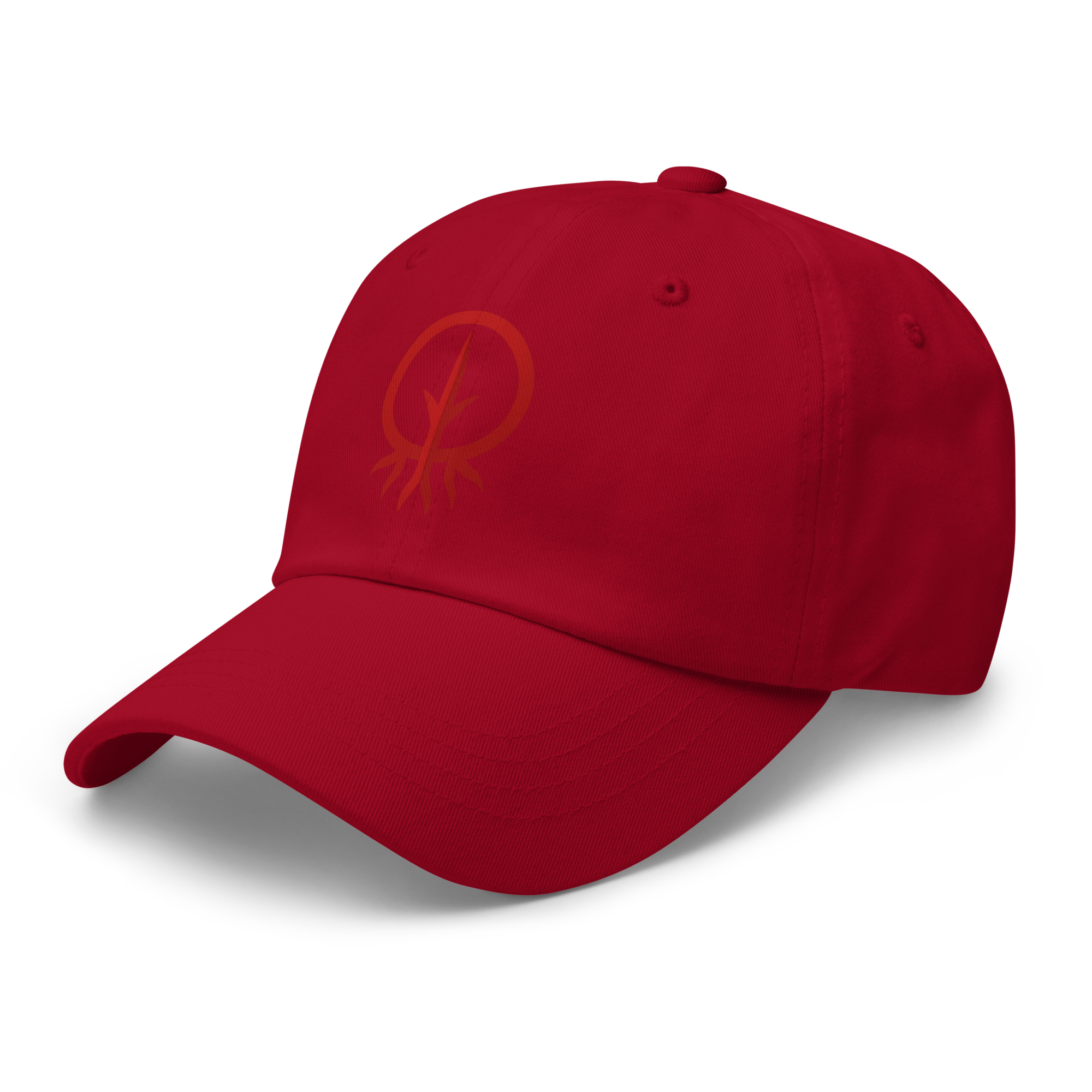 Rage Hat Cranberry Side