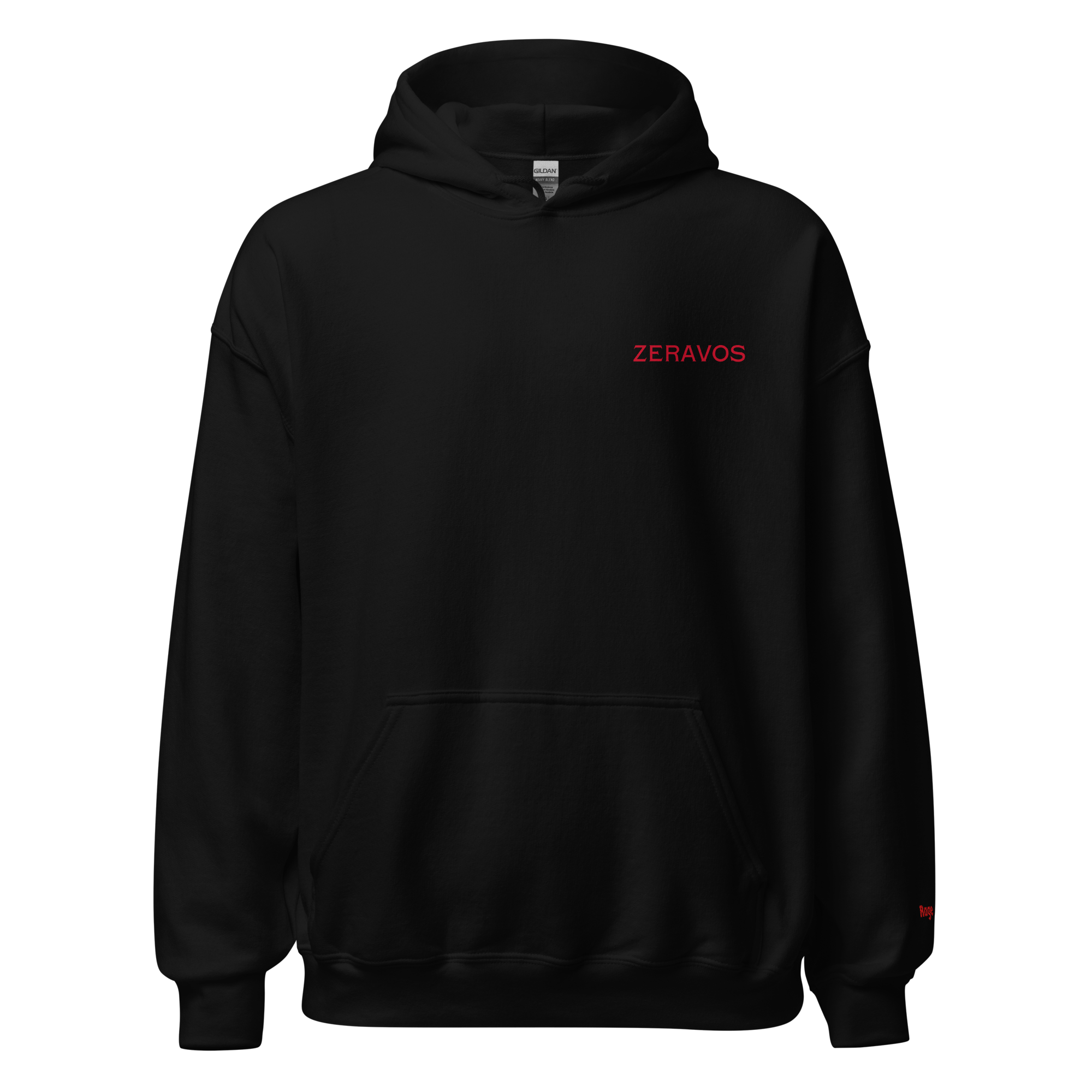 Rage Hoodie Black Front
