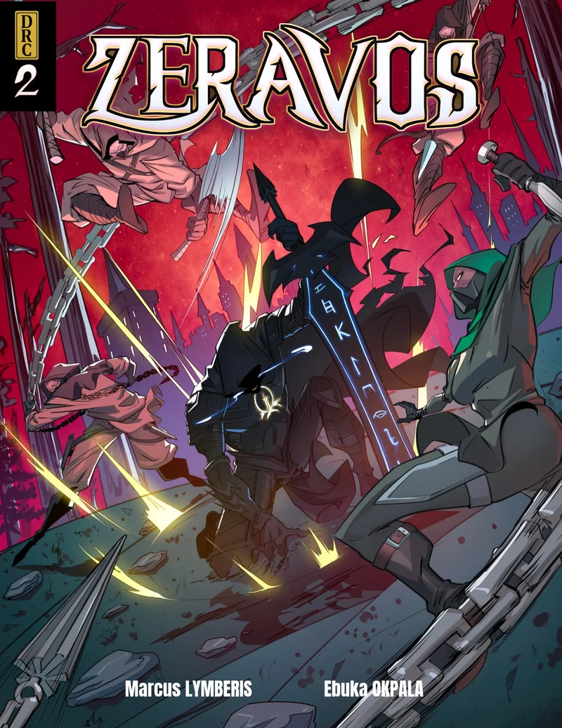 Zeravos Issue #2 Cover A by Ebuka Okpala