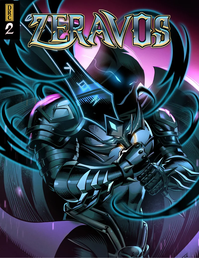 Zeravos Issue #2 Cover B by Flaviu Pop